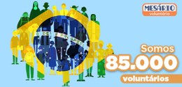 85 mil mesários voluntários
