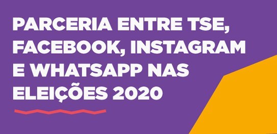 Parceria entre TSE, Facebook e WhatsApp