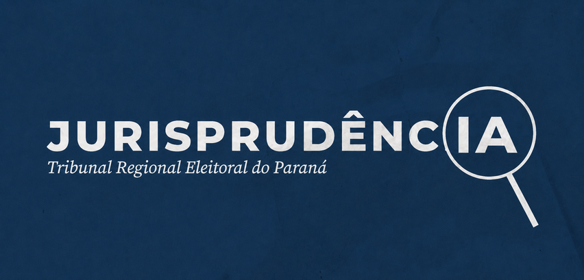 Na imagem, vê-se uma arte gráfica institucional composta por fundo azul-escuro com textura sutil...