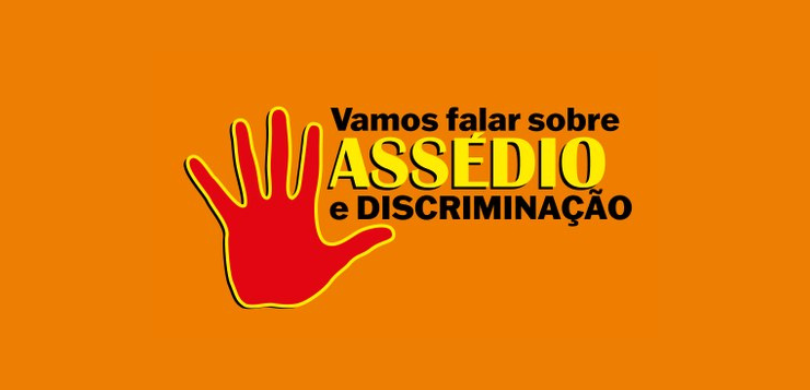 Imagem institucional com fundo inteiramente na cor laranja. À esquerda, destaca-se a ilustração ...