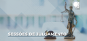 Imagem que retrata uma peça gráfica institucional sobreposta a um fundo desfocado. Em primeiro p...