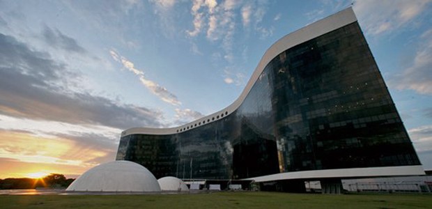 Fachada do TSE - Eleições 2020.