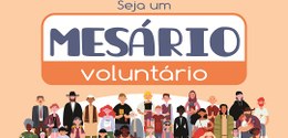 Banner do Mesário Voluntário