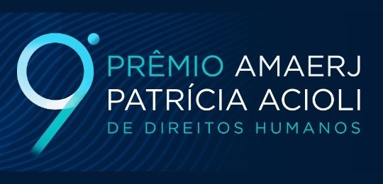 Banner do nono Prêmio AMAERJ Patrícia Acioli 