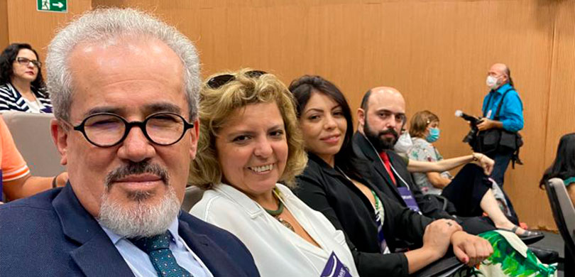 Justiça Eleitoral do Paraná participa do II Encontro Nacional de Memória do Poder Judiciário 2 Fotografia dos participantes da Justiça Eleitoral do Paraná