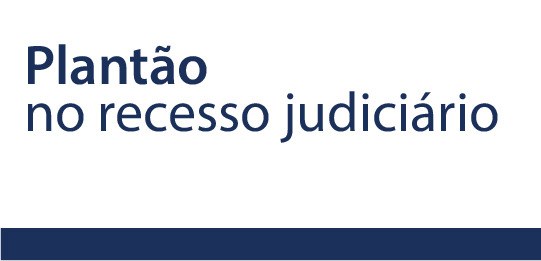 Justiça Eleitoral mantém plantão em cidades polo durante recesso judiciário Imagem de fundo branco com uma faixa azul na horizontal na parte inferior. Na parte superior, es...