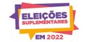 Banner com o título Eleições Suplementares em 2022. Com fundo branco, o título aparece centraliz...