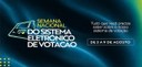 Na imagem, vê-se um card gráfico informativo sobre fundo azul-escuro texturizado com ondulações ...