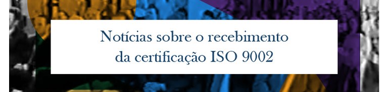 Banner com fundo nas cores amarelo, cinza, azul, verde e roxo. Ao centro, em um retângulo branco...