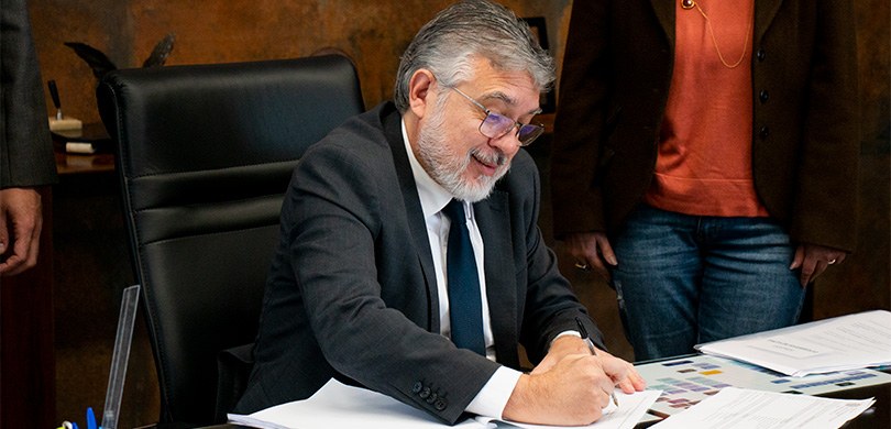 Fotografia do presidente do Tribunal Regional Eleitoral do Paraná (TRE-PR), desembargador Wellin...