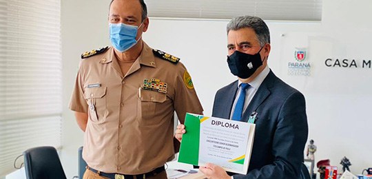 Foto do presidente do Tribunal Regional Eleitoral do Paraná (TRE-PR), desembargador Tito Campos ...