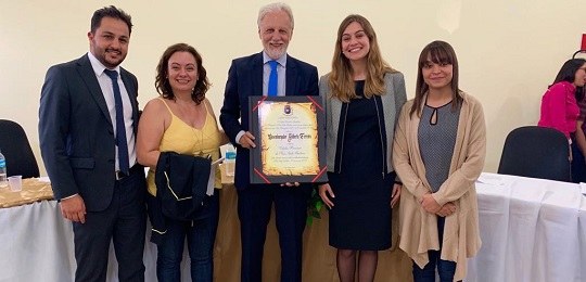 Presidente recebe título de cidadão honorário Presidente recebe título de cidadão honorário