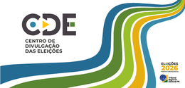Imagem que retrata uma peça gráfica institucional sobre fundo branco. À esquerda, destaca-se a s...