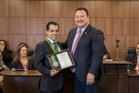 TRE - PR - Comenda do Mérito Eleitoral Paranaense a ex-membros.