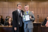 TRE - PR - Comenda do Mérito Eleitoral Paranaense a ex-membros.