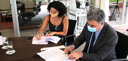 TRE-PR e Agência Curitiba firmam acordo para implementação de cultura de inovação Foto do presidente do Tribunal Regional Eleitoral do Paraná (TRE-PR), desembargador Tito Campos ...