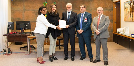 TRE-PR e OAB - Recebimento da Carta de Prerrogativas