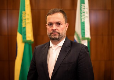 TRE-PR - Foto do Presidente Des. Luciano Carrasco Falavinha Souza - Gestão 2026/2028