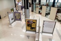 Ângulo superior da Exposição “ TRE, Cidadania e Eleições”