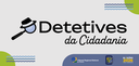 Imagem que retrata uma arte gráfica institucional sobre fundo cinza-claro. Centralizado à direit...