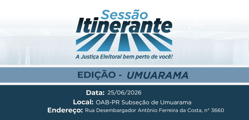 Na imagem, vê-se um material gráfico institucional. Na parte superior, sobre um fundo claro com ...