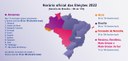 Mapa do Brasil - fusos