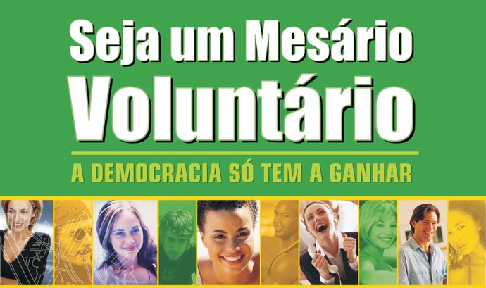 TRE-MT Banner mesário voluntário