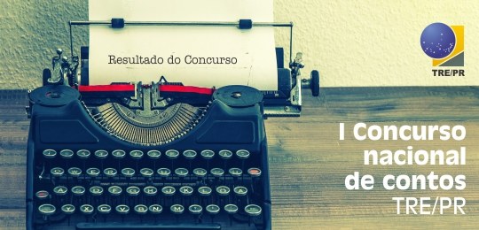 TRE-PR - Banner Concurso nacional de contos