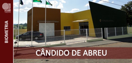 tre-pr biometria cândido de abreu tre-pr biometria cândido de abreu