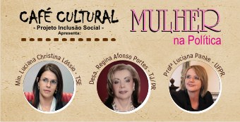 TRE-PR café cultural mulher na política