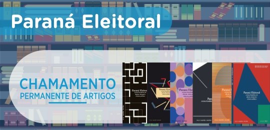 TRE-PR: Chamada Revista Paraná Eleitoral Arte com a Chamada Revista Paraná Eleitoral