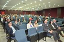 Foto da Prof. Dra. Eneida Desiree Salgado com o Presidente do TRE-PR Des. Rogério Coelho no even...
