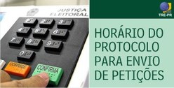TRE-PR horário envio petições protocolo