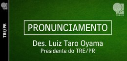 tre-pr pronunciamento