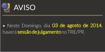 TRE-PR-sessão domingo